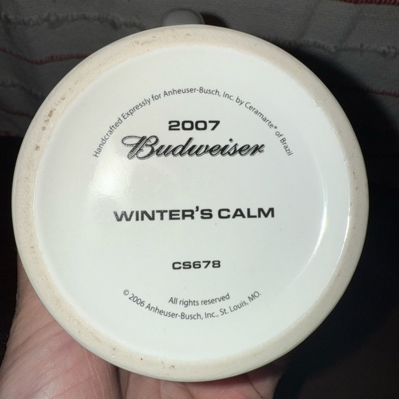 Budweiser Holiday Stein Collection Box - Red and Gold - Picture 13 of 13